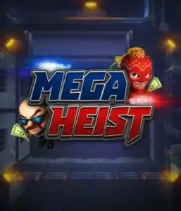 Enter the exciting world of Mega Heist slot by Relax Gaming, highlighting comedic characters ready to undertake a bank heist. This image depicts the drama of the heist with its dramatic logo and a shadowy vault backdrop. Ideal for fans of heist movies, offering a thrilling escape. 