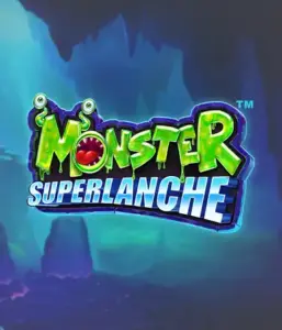 Enter the spooky depths with Monster Superlanche slot by Pragmatic Play, highlighting a bright and charming monster logo set against a foggy cave background. This graphic captures the fun and excitement of a monster-themed game, great for fans of monster slots, delivering a fantastic gaming experience. 