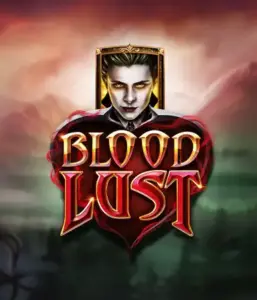 ELK Studios' Blood Lust slot displayed with its enigmatic vampire theme, including high-quality symbols of vampires and mystical elements. The visual emphasizes the slot's eerie charm, alongside its innovative game mechanics, attractive for those drawn to the vampire genre.